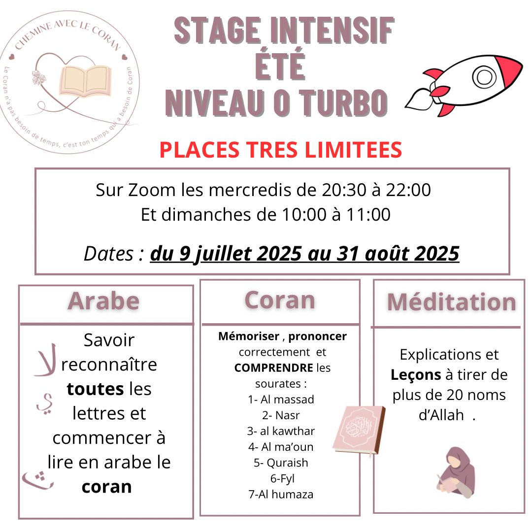 Stage INTENSIF Niveau 0